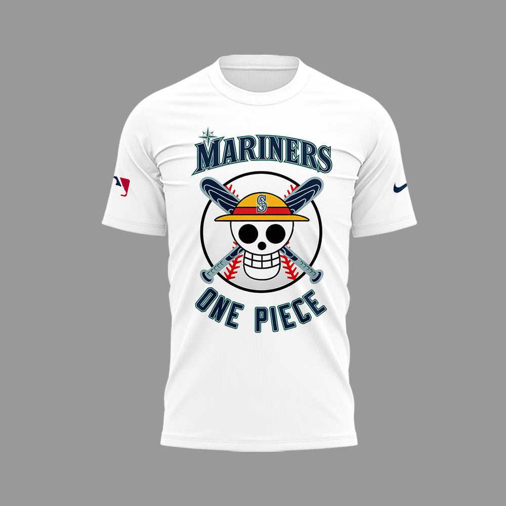 Seattle Mariners x One Piece Night T-Shirt