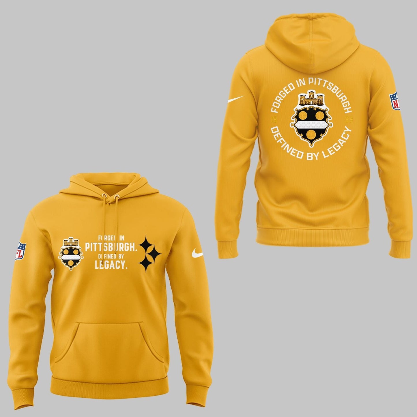 Steeler Nation Shirt - Pittsburgh Steelers The 1933 Legacy Collection Hoodie