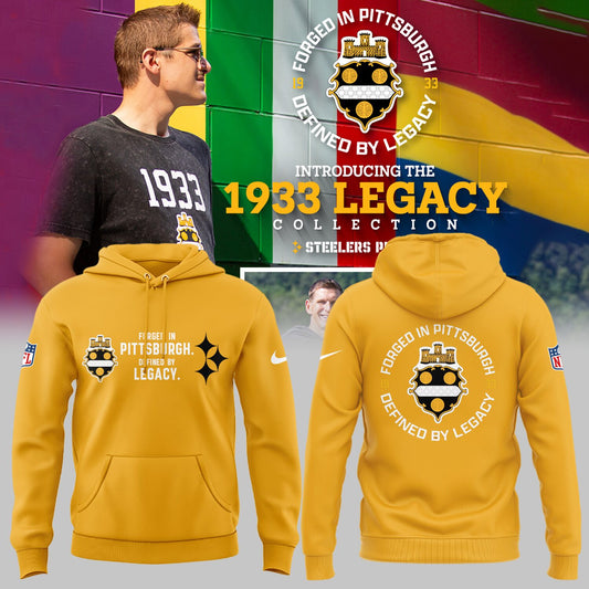 Steeler Nation Shirt - Pittsburgh Steelers The 1933 Legacy Collection Hoodie