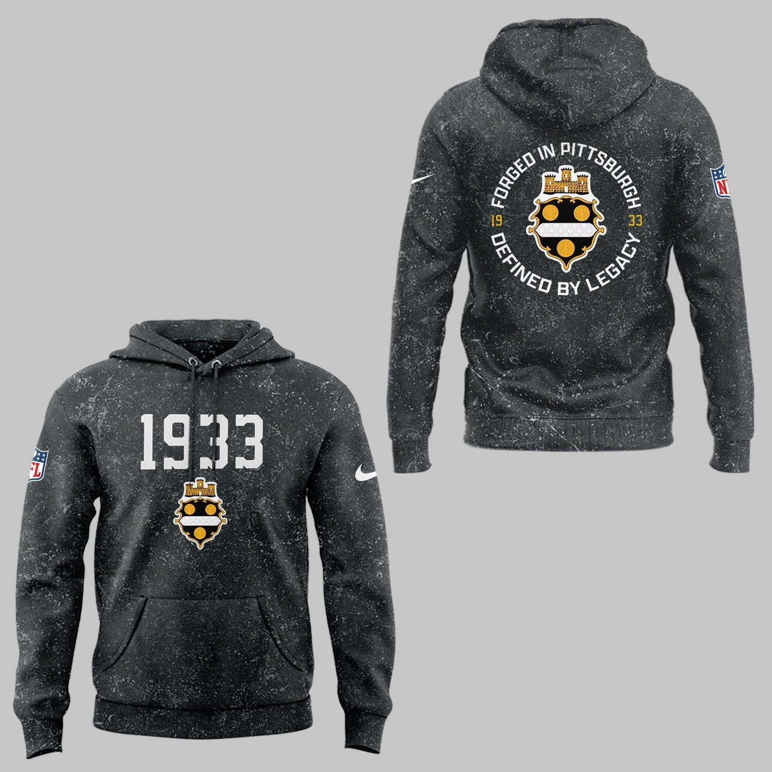 Steeler Nation Shirt - Pittsburgh Steelers The 1933 Legacy Collection Hoodie