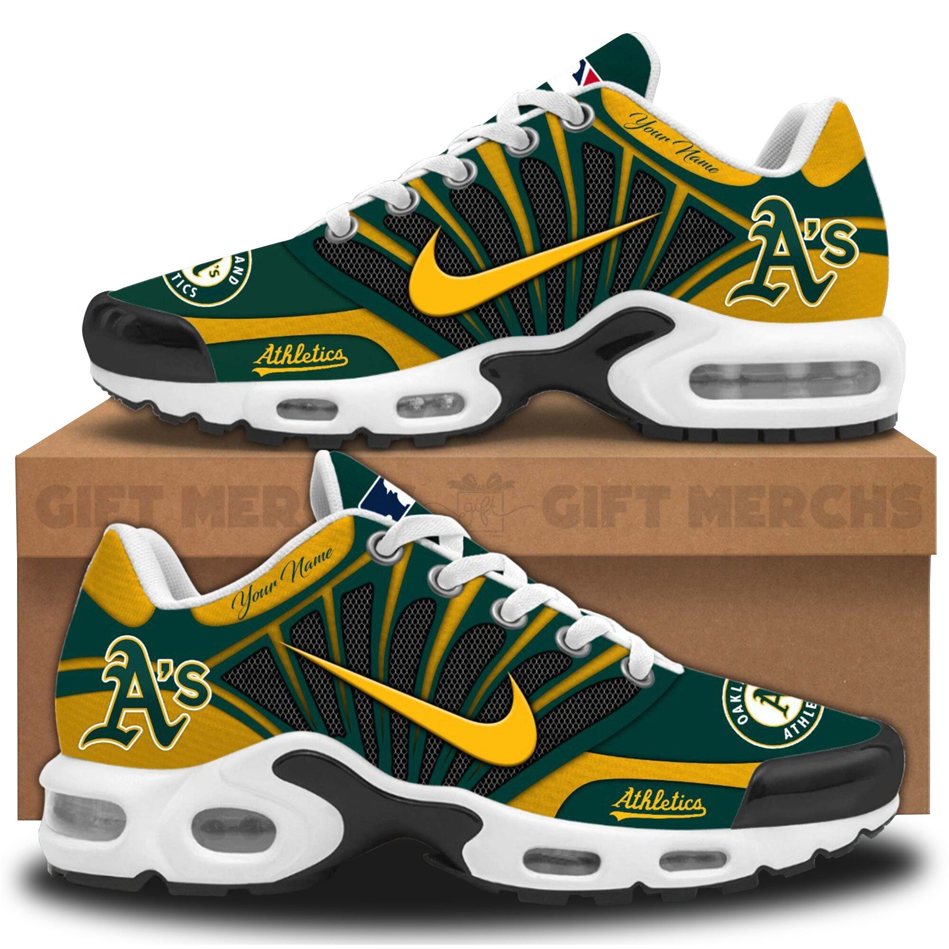 Oakland Athletics Customized Sport Shoes PT66030
