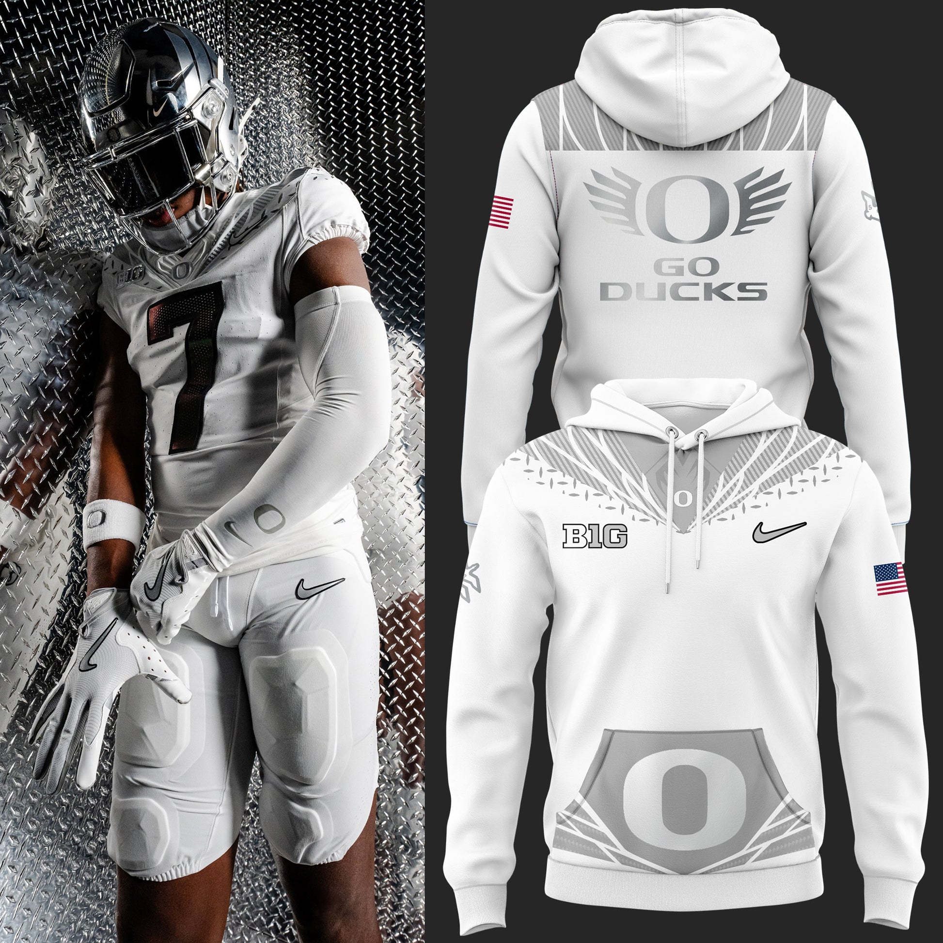 Oregon Ducks "Generation O Warp Speed" Hoodie 2024