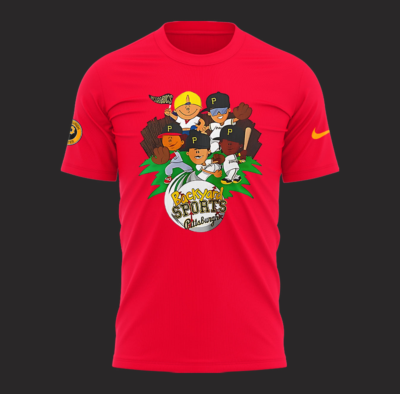 Pittsburgh Pirates x Firefighter Appreciation Night TShirt