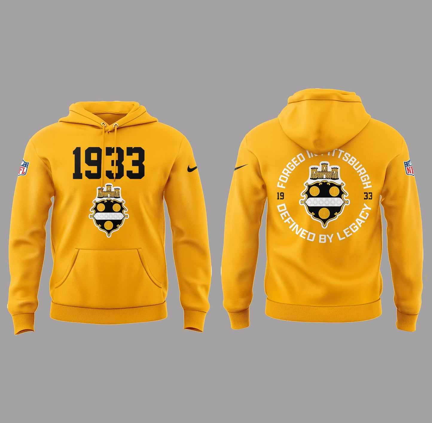 Steeler Nation Shirt - Pittsburgh Steelers The 1933 Legacy Collection Hoodie