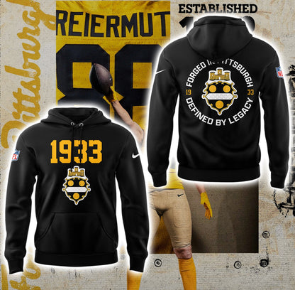 Steeler Nation Shirt - Pittsburgh Steelers The 1933 Legacy Collection Hoodie