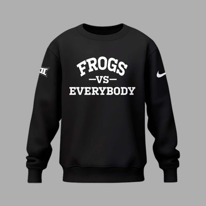 Special New “Frogs vs Everyody” TCU Women’s Basketball Sweatshirt-PU022525503