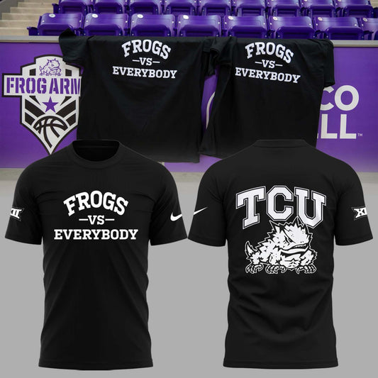 Special New “Frogs vs Everyody” TCU Women’s Basketball TShirt-PU022525506