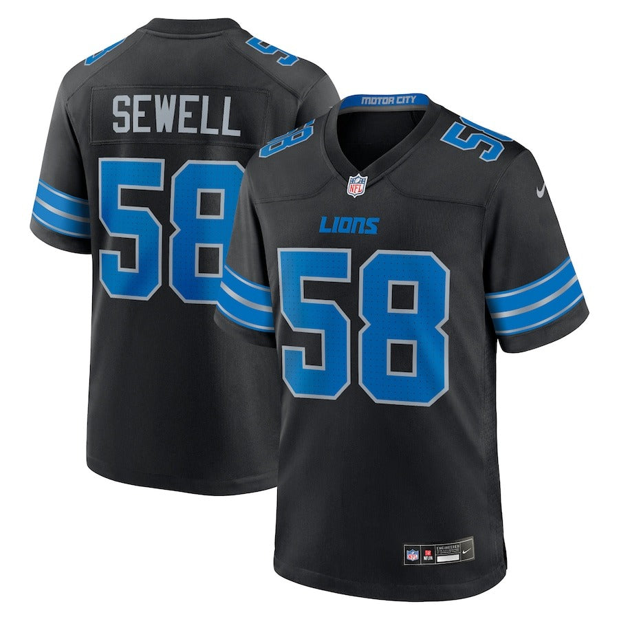 Penei Sewell Lions Team 2025 Limited Football Pro Jersey
