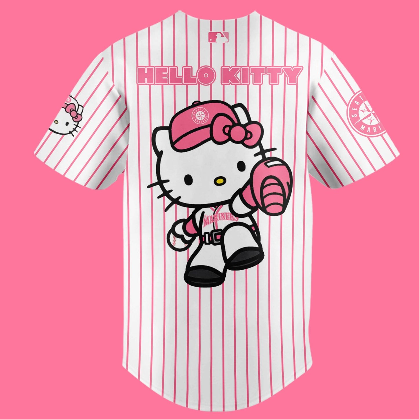 Seattle Mariners Hello Kitty Night Baseball Jersey