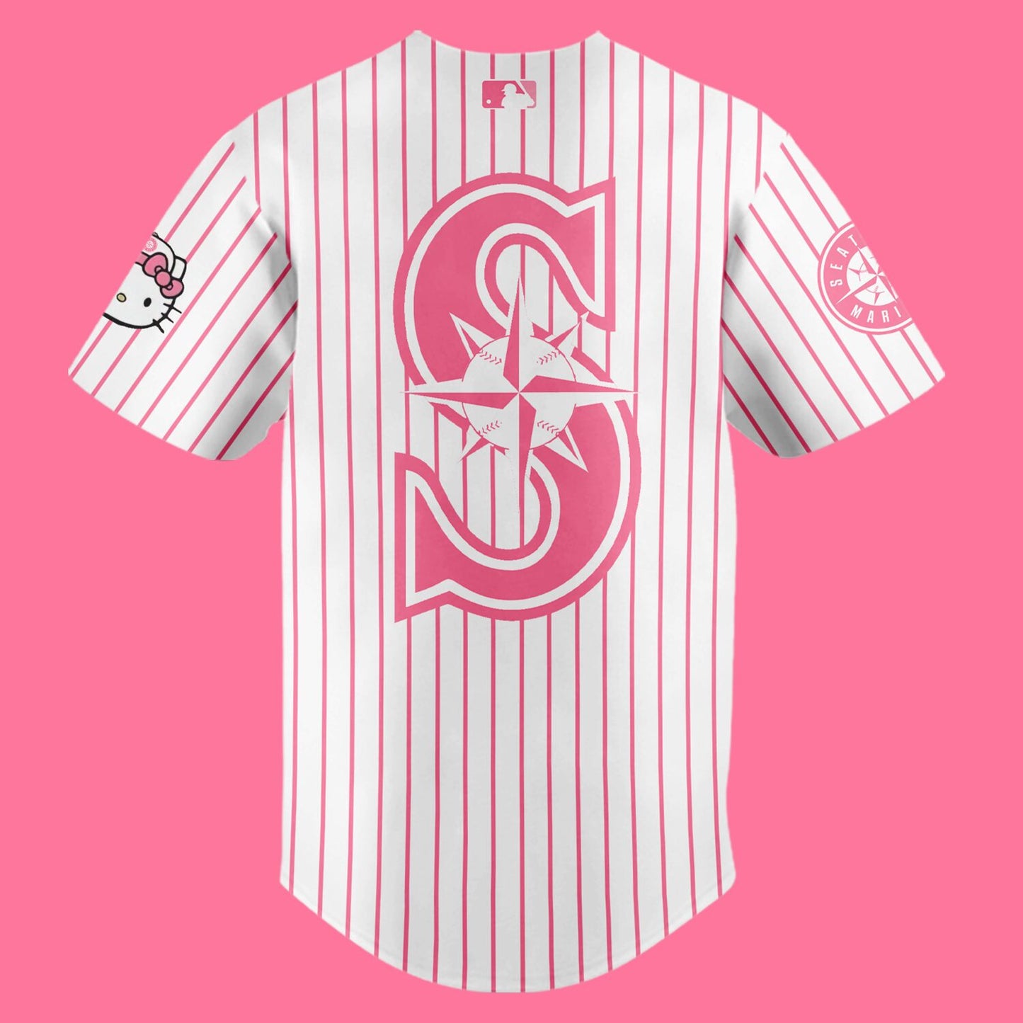 Seattle Mariners Hello Kitty Night Baseball Jersey
