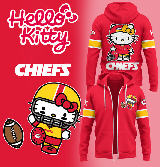 CHello Kitty x Kansas City Chiefs - Gift For Fans Limited Edition Hoodie