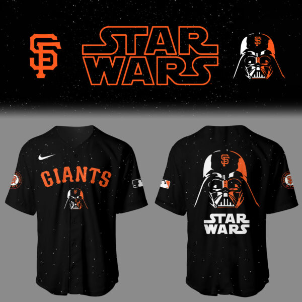 San Francisco Giants Baseball Jersey Stars Wars SFG06