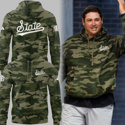 Special Edition Mississippi State Football Camo Hoodie