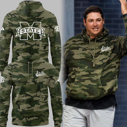 Special Edition Mississippi State Football Camo Hoodie
