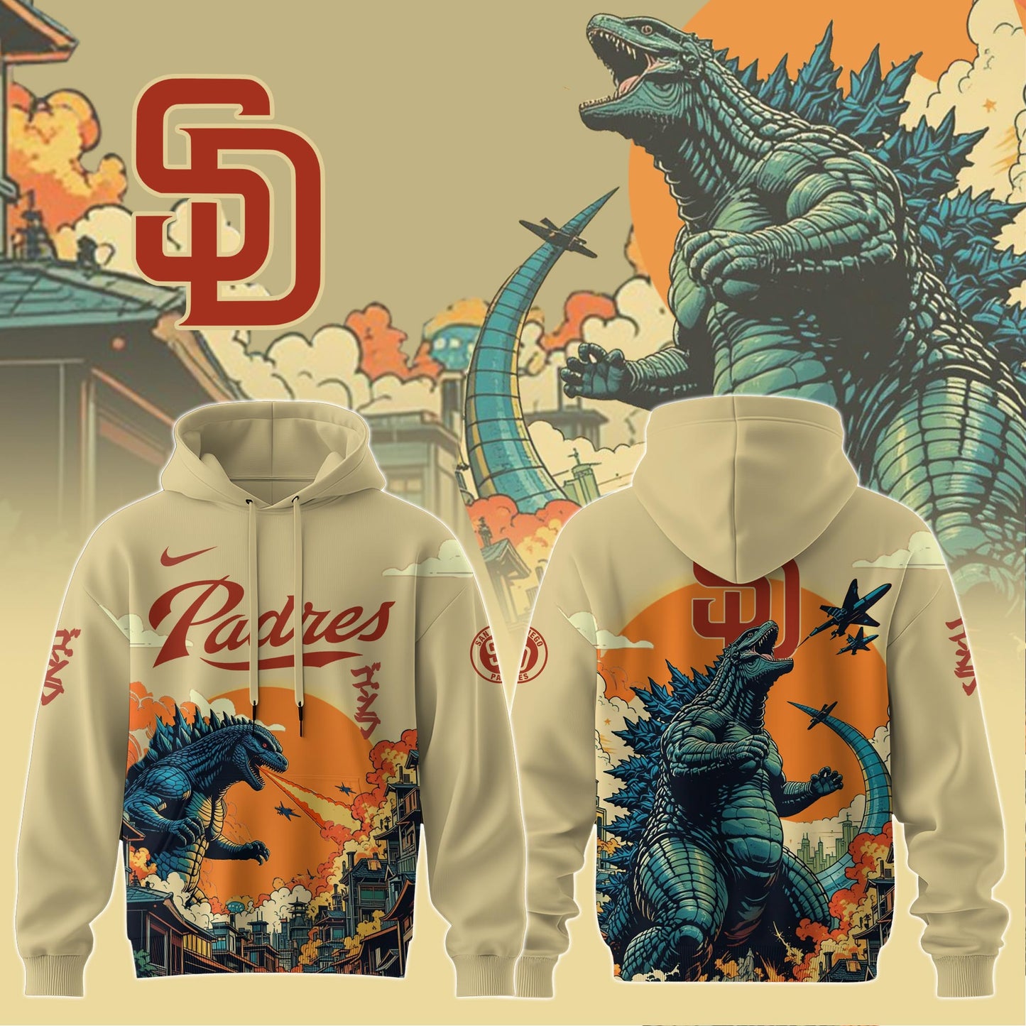 SD Special Godzilla Limited Edition Hoodie