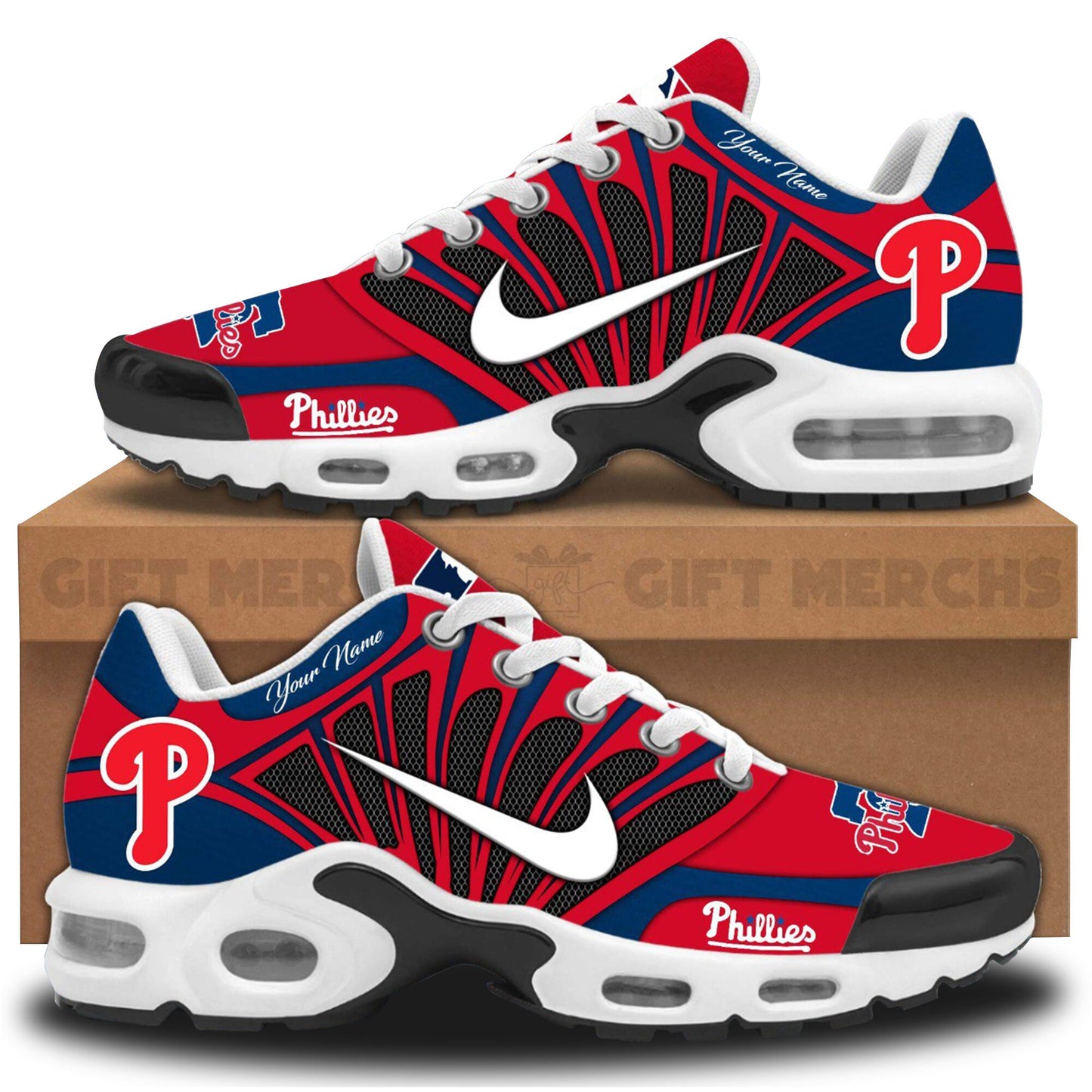 Philadelphia Phillies Customized Sport Shoes PT66031