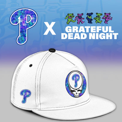 Philadelphia Phillies 2025 Grateful Dead Night Limited Jersey