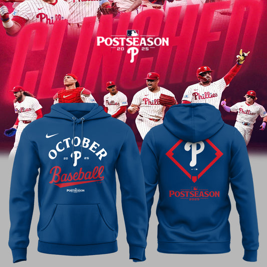 _ Philadelphia Phillies Hoodie - 2025 October ready POSTSEASON