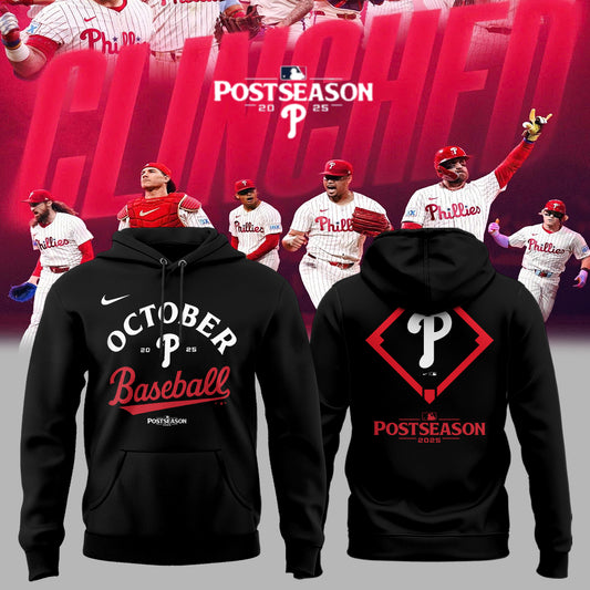 _ Philadelphia Phillies Hoodie - 2025 October ready POSTSEASON
