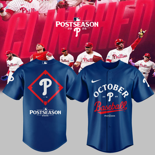 _ Philadelphia Phillies Baseball Jersey - 2025 October ready POSTSEASON