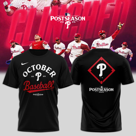 _ Philadelphia Phillies T-Shirt - 2025 October ready POSTSEASON