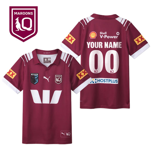 Queensland Maroons 2025 Custom Jersey