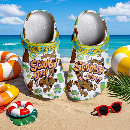 Scooby-Doo Crocs Crocband Clogs Shoes Comfortable For Men Women
