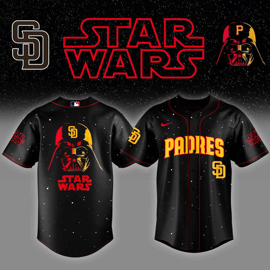 San Diego Padres x Stars Wars Night Baseball Jersey Editions Limited