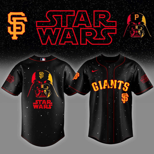 San Francisco Giants x Stars Wars Night Baseball Jersey Editions Limited