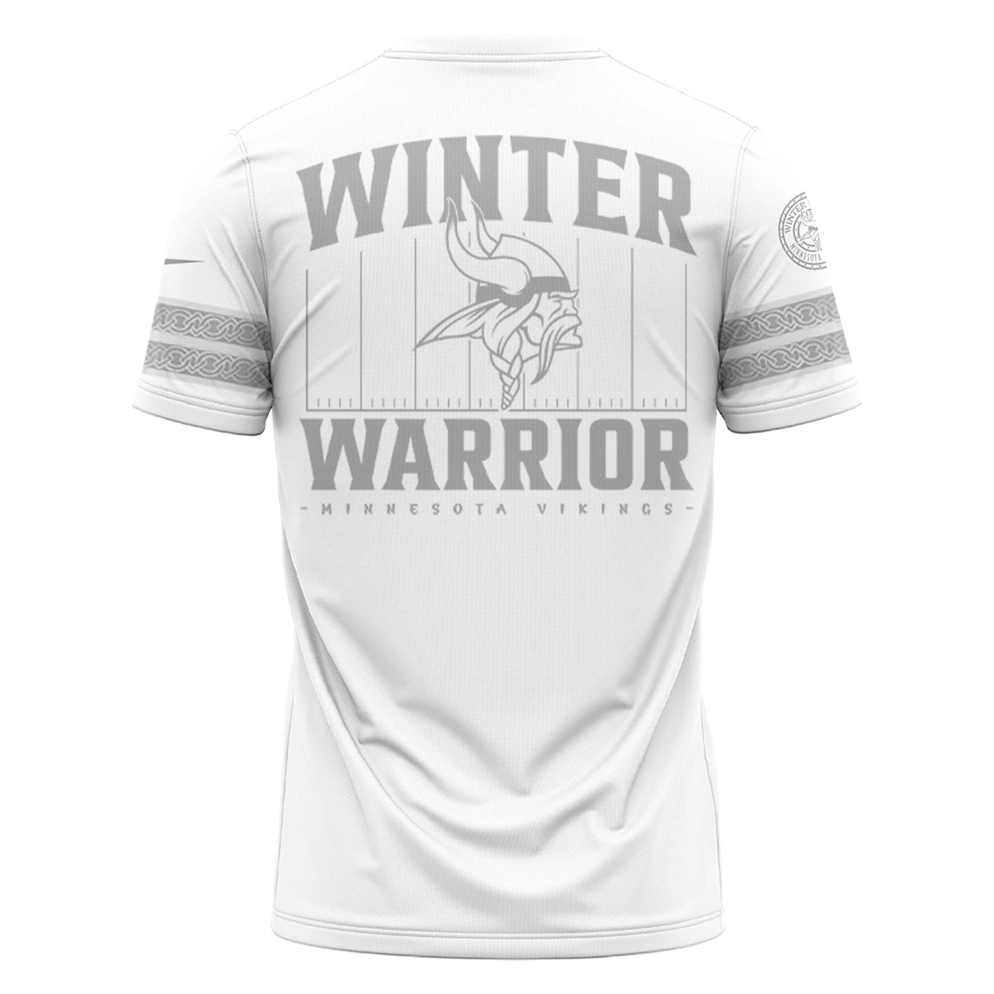 Premium Minnesota Vikings Merch - Minnesota Vikings Football Winter Warrior Limited Edition T-Shirt 2025 - Gear Up For Game Day