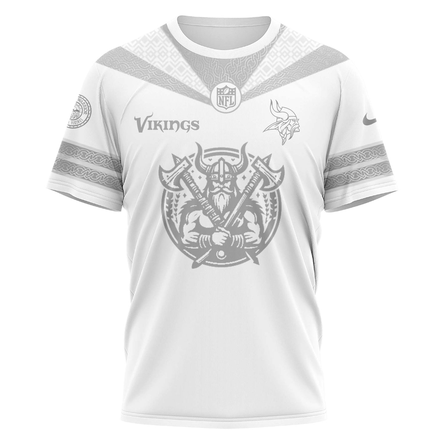 Premium Minnesota Vikings Merch - Minnesota Vikings Football Winter Warrior Limited Edition T-Shirt 2025 - Gear Up For Game Day