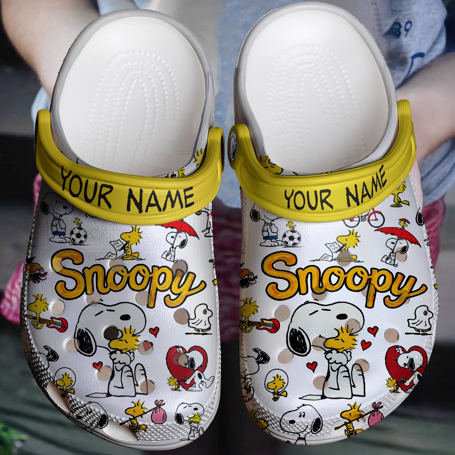 Snoopy Crocband Clogs Shoes Comfortable For Men Women