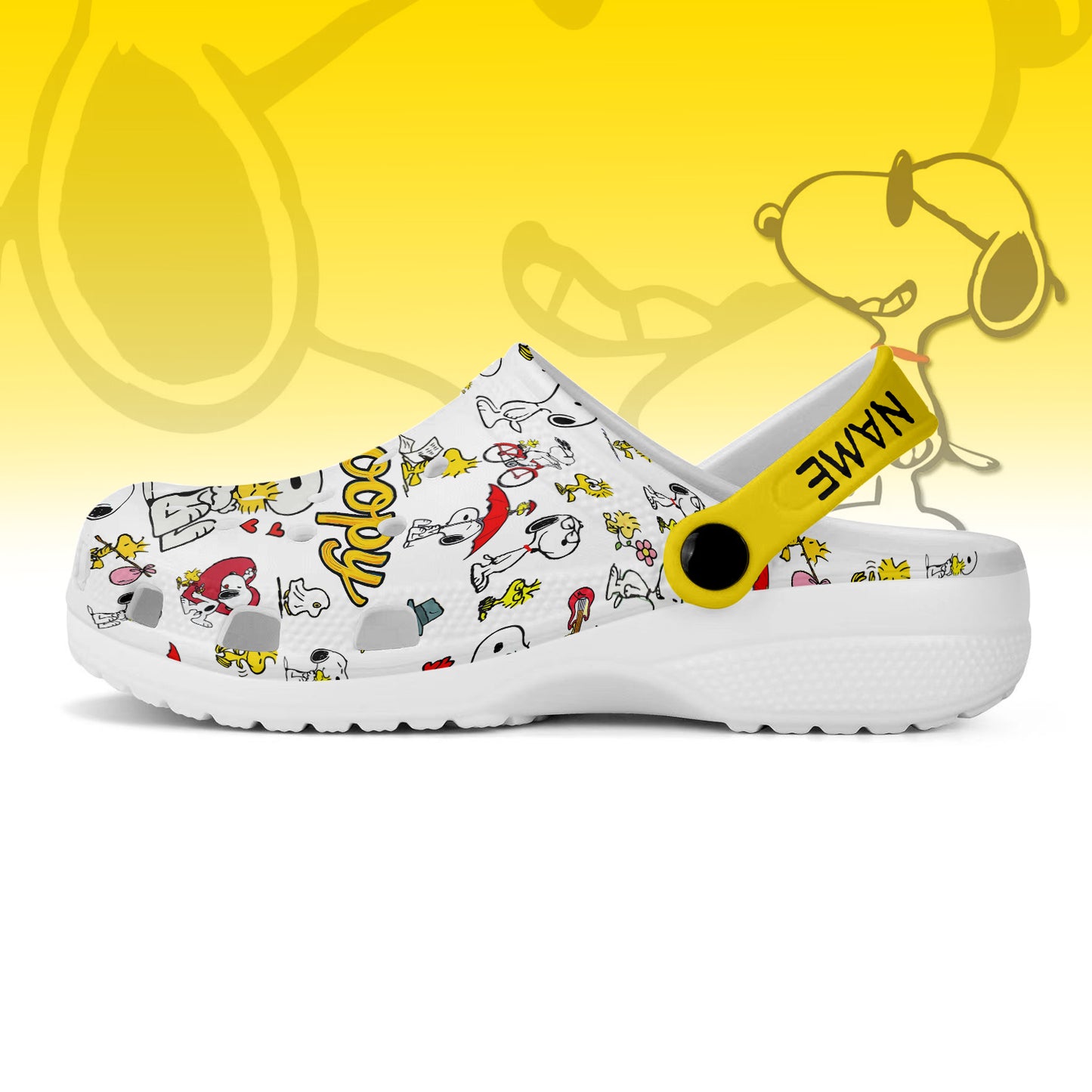 Snoopy Crocband Clogs Shoes Comfortable For Men Women
