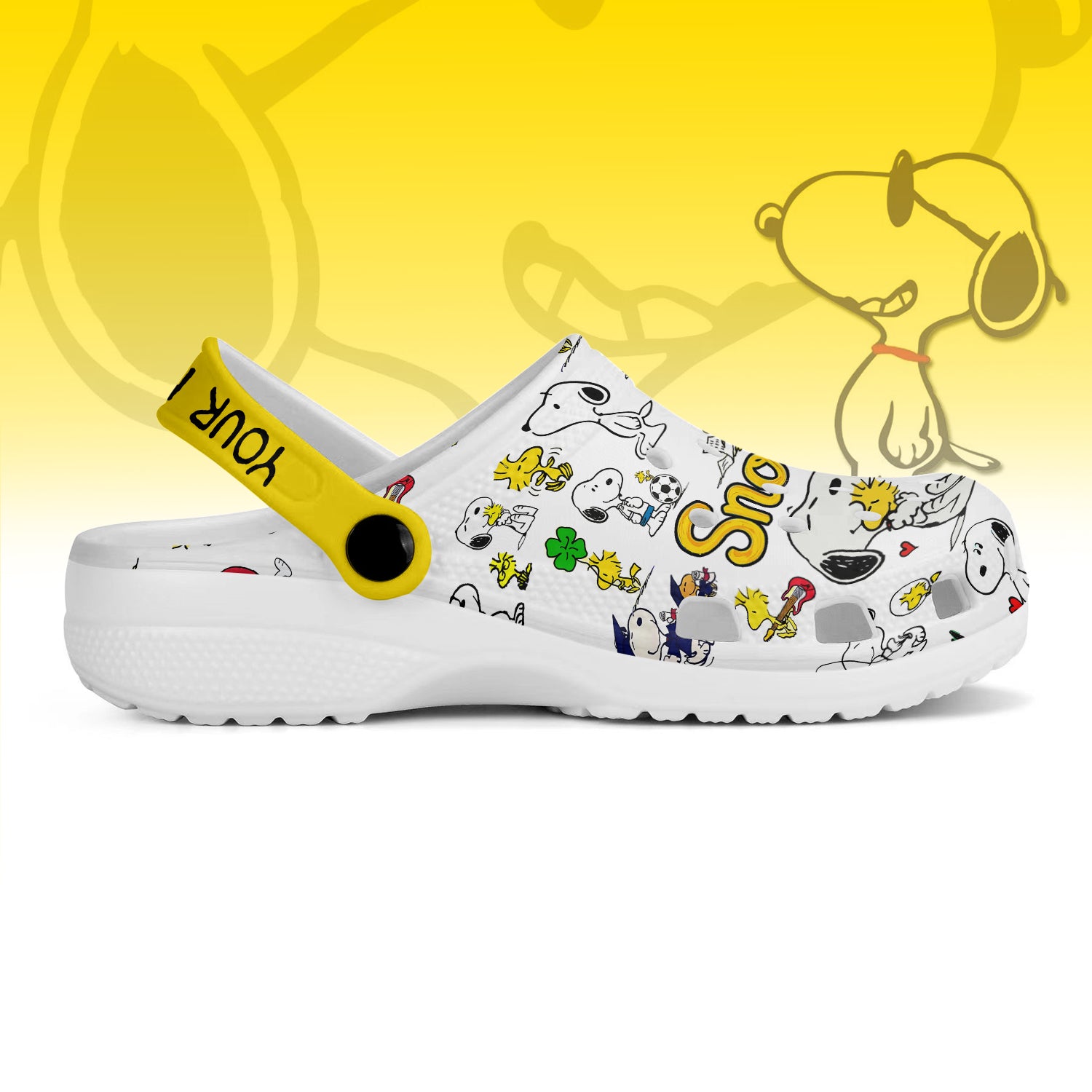 Snoopy Crocband Clogs Shoes Comfortable For Men Women