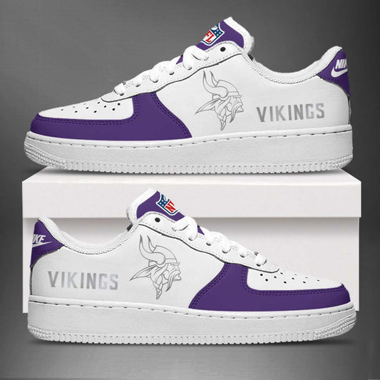Premium Minnesota Vikings Merch - Minnesota Vikings Football 2025 Limited Edition “Winter Warrior” - “Winter Warrior” Sneakers - Gear Up For Game Day