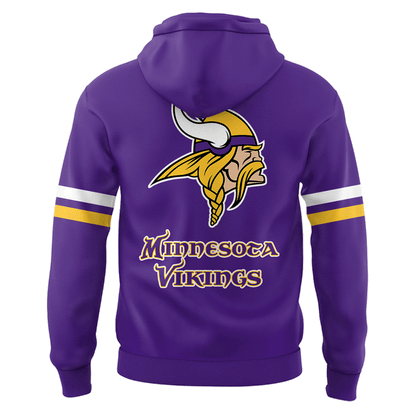 Premium Minnesota Vikings Merch - 2025 Limited Edition Hoodie - Gear Up For Game Day