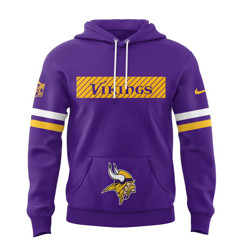 Premium Minnesota Vikings Merch - 2025 Limited Edition Hoodie - Gear Up For Game Day