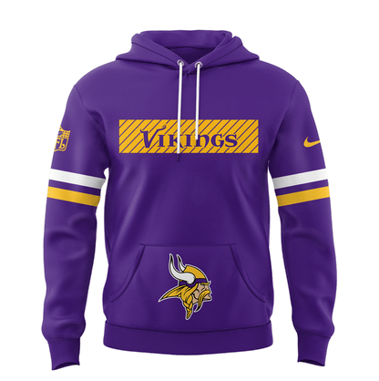 Premium Minnesota Vikings Merch - 2025 Limited Edition Hoodie - Gear Up For Game Day