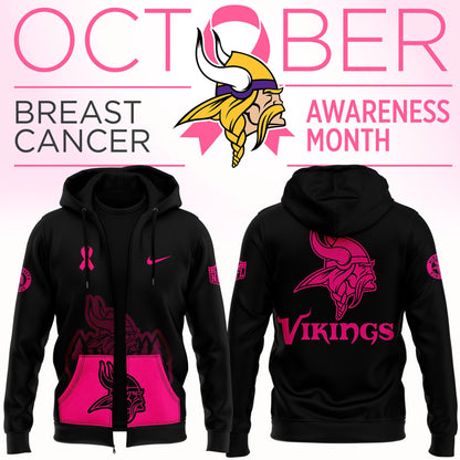 Premium Minnesota Vikings Merch - Black Minnesota Vikings 2025 Football Crucial Catch Club Pullover Hoodie - Gear Up For Game Day