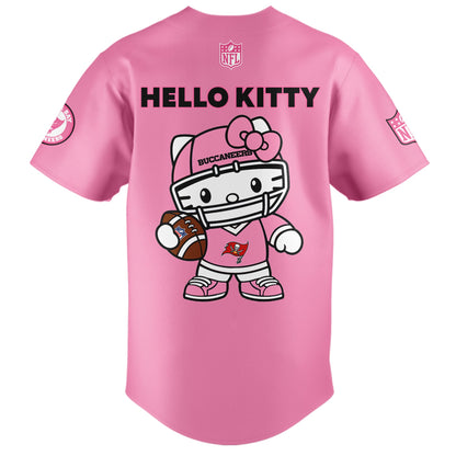 Premium Minnesota Vikings Merch - Minnesota Vikings X Kitty Pink Baseball Jersey Limited Edition - Gear Up For Game Day