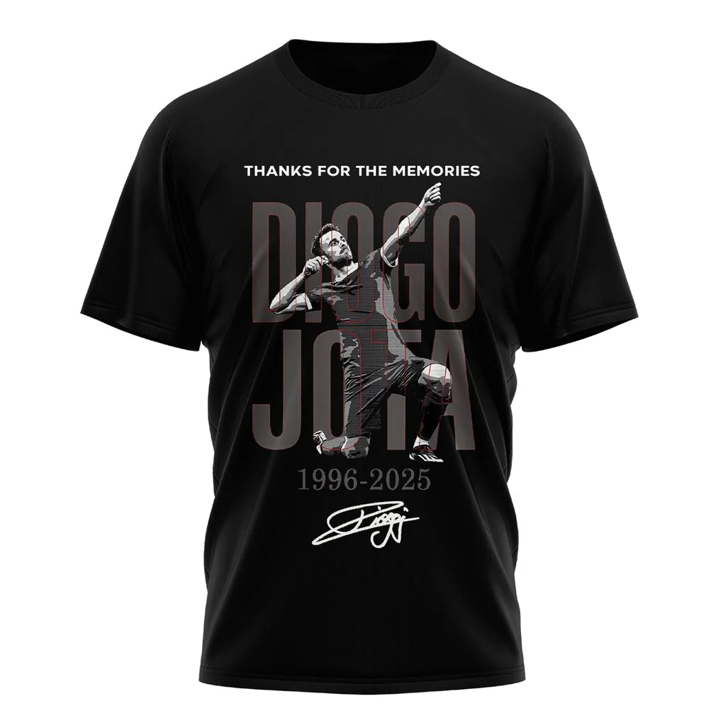 Official Diogo Jota Thank You For The Memories Liverpool FC 2025 Shirt