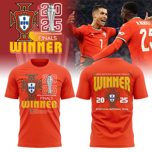 Portugal UEFA Nations League 2025 Champions T-Shirt