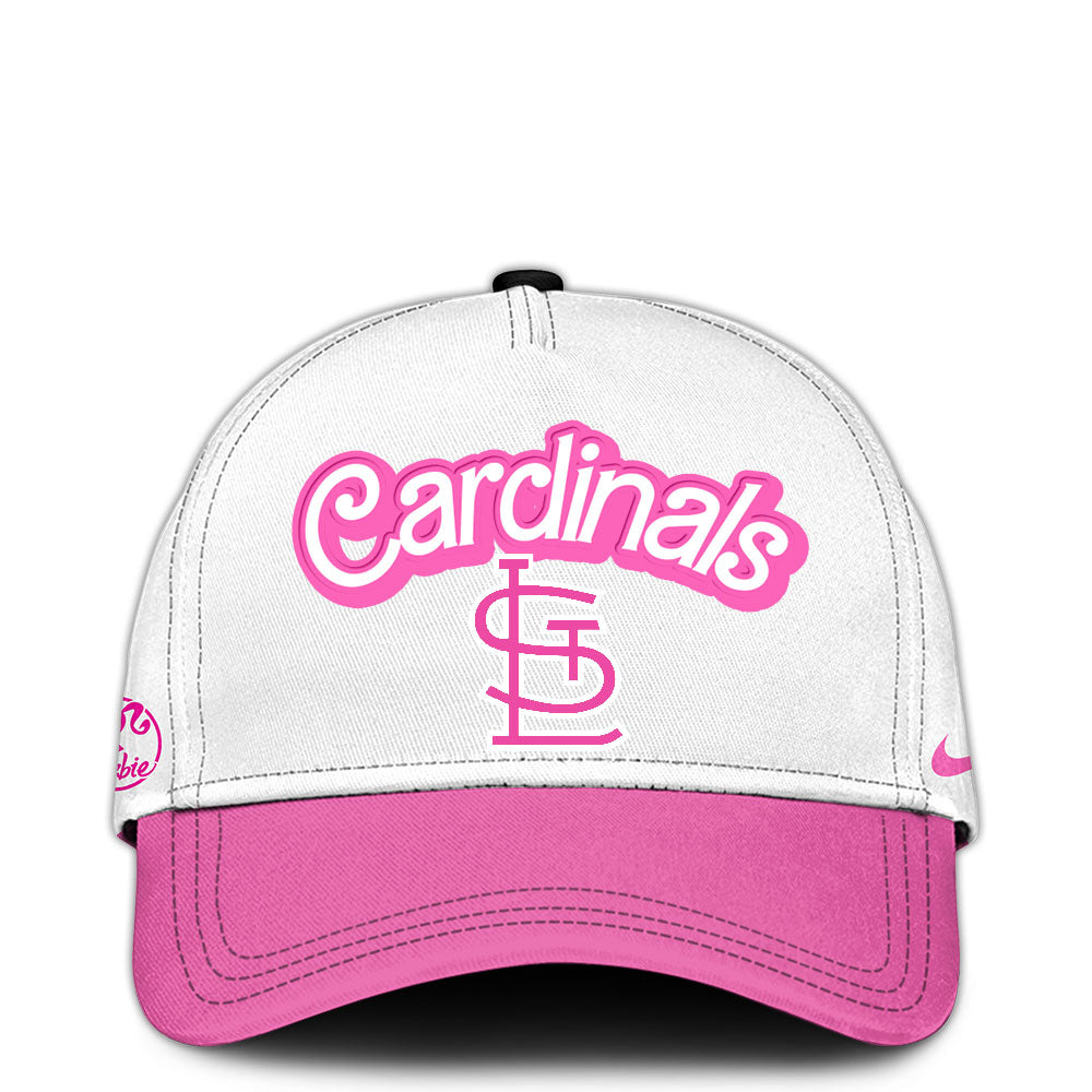 .    St.Louis Cardinals MLB x Barbie Night Game Limited Edition Hoodie 2025