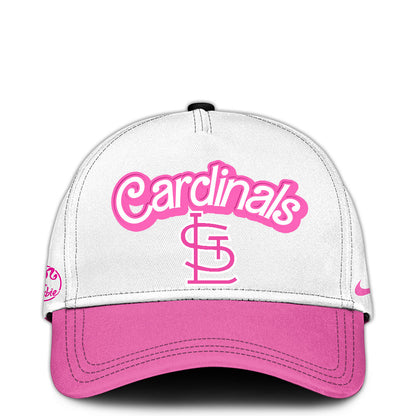 .    St.Louis Cardinals MLB x Barbie Night Game Limited Edition Hoodie 2025