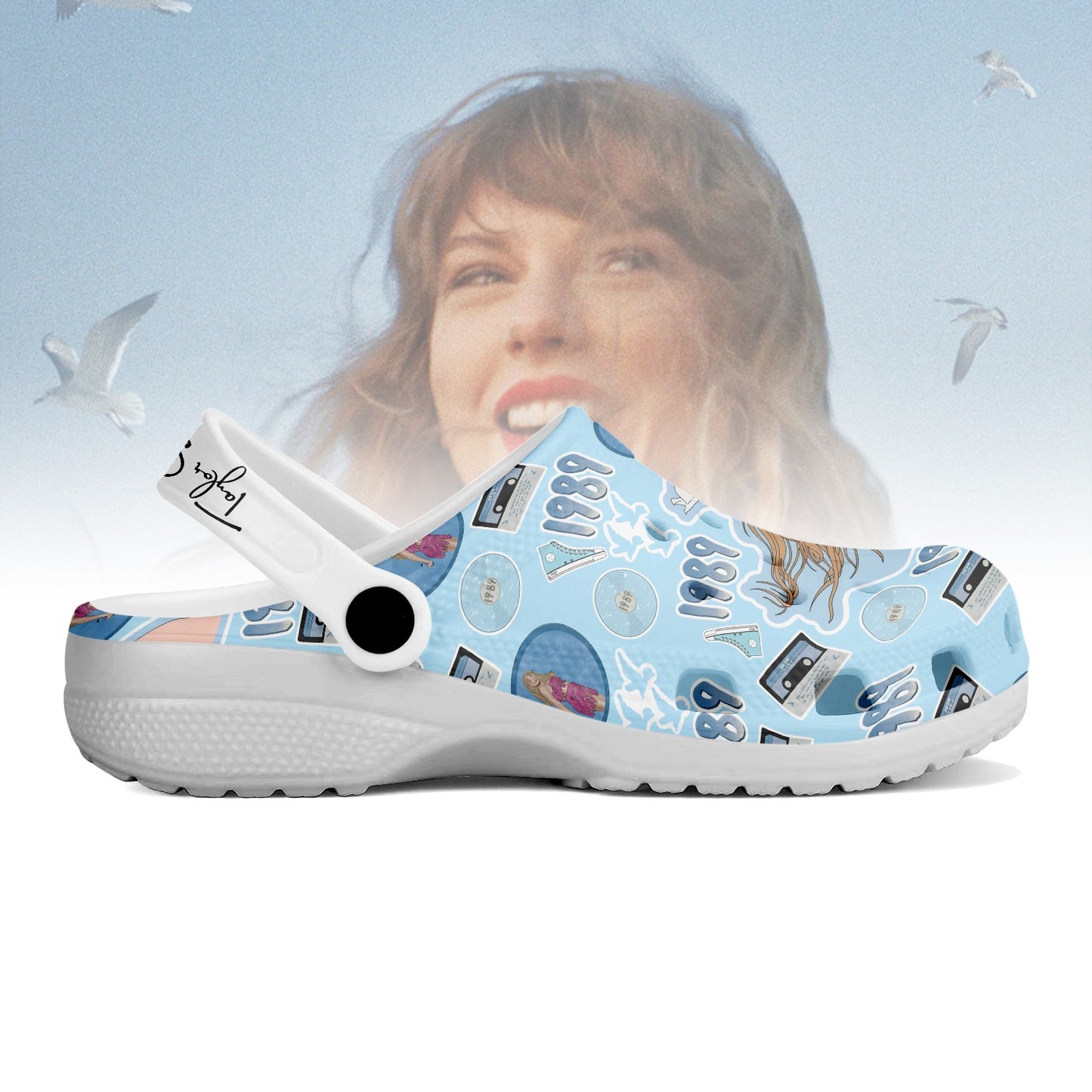 Taylor Swift Crocs Crocband Clogs Shoes Comfortable For Men Women