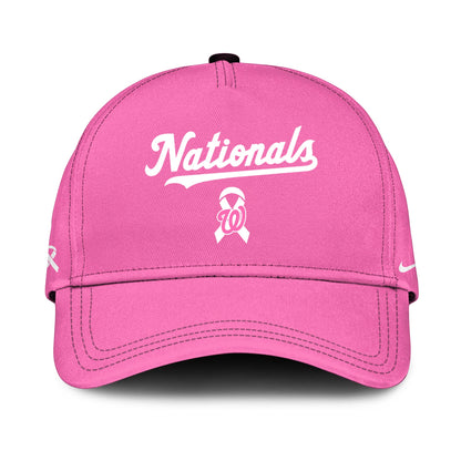 Washington Nationals x  Breast Cancer Awareness Game Night Jersey Editons Limited v2