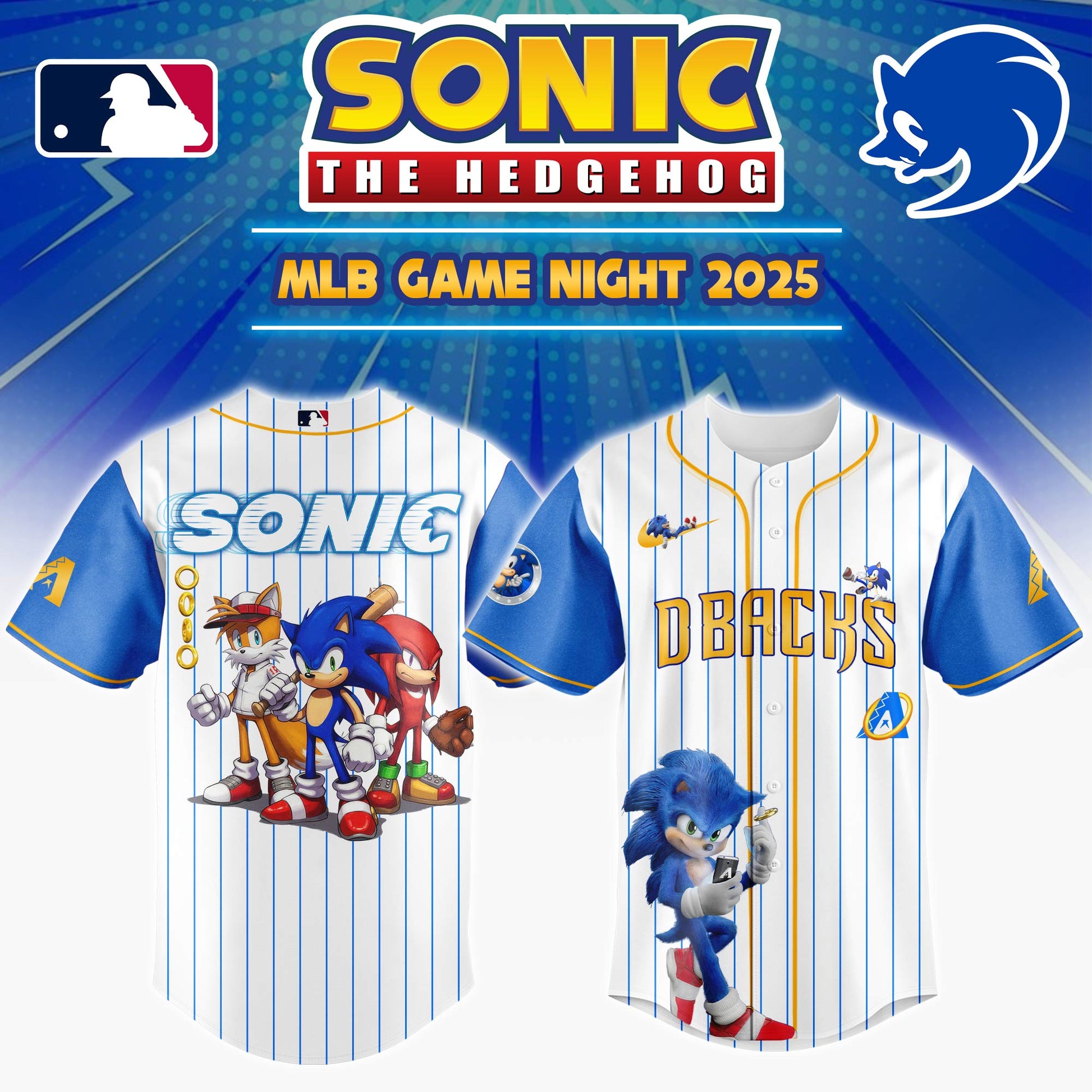Arizona Diamondbacks x Socnic Game Night Jersey 2025  Editons Limited