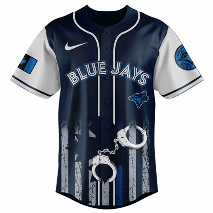 .    Toronto Blue Jays MLB x Law Enforcement Appreciation Day Jersey Limited