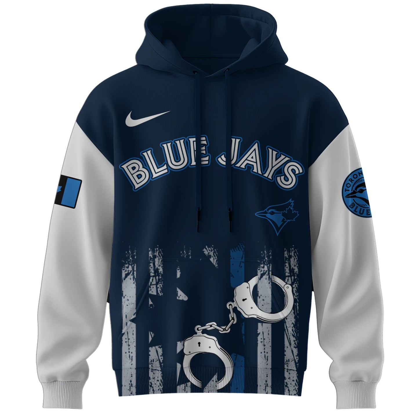 .    Toronto Blue Jays MLB x Law Enforcement Appreciation Day Hoodie Limited