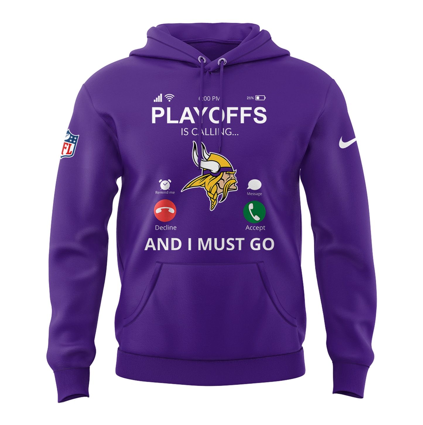 Premium Minnesota Vikings Merch - Limited Edition Minnesota Vikings Hoodie Gift For Fan 2025 - Gear Up For Game Day